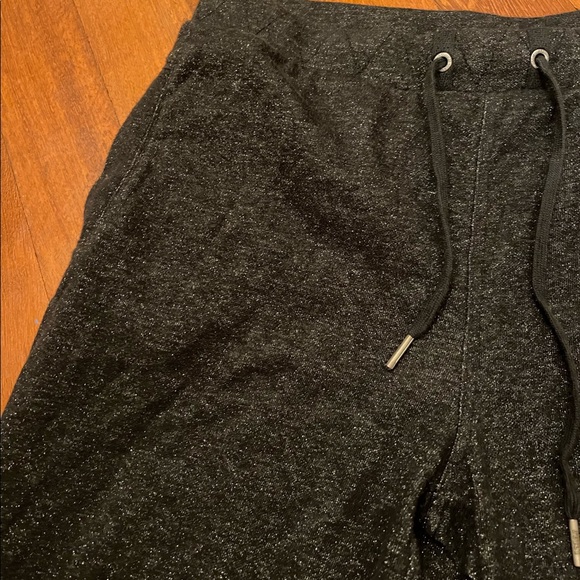 Juicy Couture Y2K Metallic Thread Jogger Pants black glitter - Picture 9 of 9